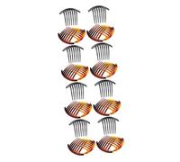 Beaupretty 24 Peines De Para Baile Francés Peines Para El Pelo Accesorios Para El Pelo Para Herramienta Para El Pelo Rizado Peines Para Clips Para El Pelo