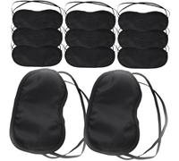 Beaupretty 24 piezas Antifaz Opaco para Dormir Transpirable para Viaje y Descanso Cubierta para Ojos de Fatiga Bloqueo Total de Luz para Hogar y Transporte