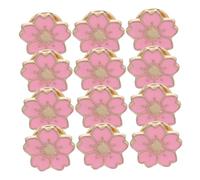 Beaupretty 24 Piezas Lindo Broche De Flor De Cerezo Broche Broches De Flores Para Ropa Decorar Mochilas y Chaquetas Para Usos Diarios