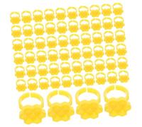 Beaupretty 250 Copas Para Anillos De Pestañas Soporte Para Pegamento De Placa De Pestañas Copa De Entrenamiento Para Pegamento