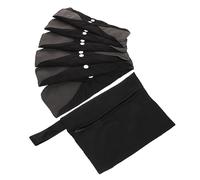 Beaupretty 2juegos Almohadillas Menstruales Reutilizables Para Mujeres Compresas Lavables Almacenamiento Diseño De Botón y Protección Mediana