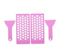 Beaupretty 2juegos Kit Para Hacer Bálsamo Labial Molde Para Rellenar Bandeja Para Tubos Herramienta Manual