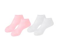 Beaupretty 2Pares Calcetines Hidratantes Seco para Dama de Calcetines Exfoliantes y de Talón para Pies Secos y Agrietados Talla Suavizante y Reutilizables