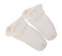 Beaupretty 2pares Fundas De Felpa Para Zapatos Forro Interior Para Zuecos Calzado Tipo Zueco Mullido y Aislante Para Usar Invierno Sobre Sandalias o Pantuflas