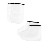 Beaupretty 2pares Mascarilla Exfoliante para Pies Guantes de Cera de Parafina para Manos y Pies Guantes Que Preservan el Calor Cuidado Piel