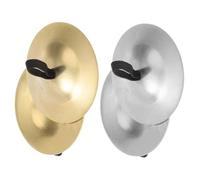 Beaupretty 2pares Platillos De Dedo Para Danza Del Vientre De Platillos De Mano Pequeños Instrumento De Percusión Musical Para Presentaciones De Danza y Fiestas