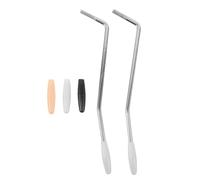Beaupretty 2piezas Accesorios Para Guitarra Eléctrica Palanca De Trémolo De Metal Brazos De Trémolo Con Rosca y Repuesto Para Sistema De Vibrato De Guitarra