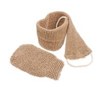 Beaupretty 2piezas Banda Exfoliante Natural Para Espalda y Guante De Lavado Duradero Manopla De Baño Para Exfoliación Corporal y Eliminación De Piel Muerta Para Ducha y Cuidado Cutáneo