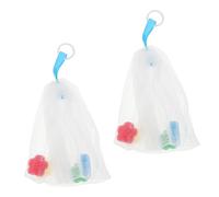 Beaupretty 2piezas Bolsa De Jabón Limpiador Espumoso Envases Suave y Hogar Tipo De