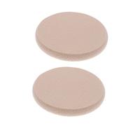 Beaupretty 2piezas Caja de Borlas para Polvos Esponja de Maquillaje para Bases y Correctores para Maquillaje Facial Seco o Húmedo