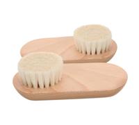 Beaupretty 2piezas Cepillo De Limpieza Para Uñas De Madera De Cepillo Suave Para Manicura y Pedicura Para Mantener Uñas y Cuidar La Piel Diseño Ergonómico y Duradero