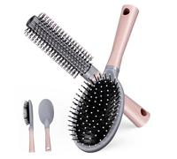 Beaupretty 2piezas Cepillos Desenredantes Para Cabello Mojado Redondos Peine Peluquería Masajeador Ergonómico Adecuado Tipo De Cabello