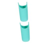 Beaupretty 2piezas Cubierta De Para Plancha De Pelo y Rizador Protector Térmico Para De De Cabello Color Verde