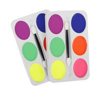 Beaupretty 2piezas De Maquillaje Facial Oil-based Con y Pincel Kit De Pintura Facial Para Cosplay y Fiestas De Carnaval Seguro Para Tipos De Piel