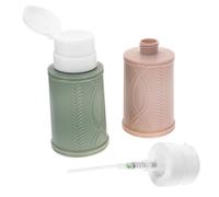 Beaupretty 2piezas Dispensadores De Líquidos Botellas Vacías De Rellenables Para Manicura Fácil