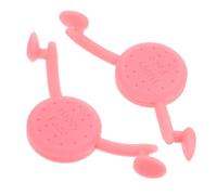 Beaupretty 2piezas Entrenador Facial Sonrisa Corregidor Para Mejillas Moldeador Natural Con Diseño Rosa Multifunción Mejora Contorno y Firmeza Para Mujer y Niña