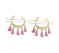 Beaupretty 2piezas Horquilla Borla Retro para Mujer Diseño Hueco y Geométrico para Moños Pack de Horquillas para Cabello