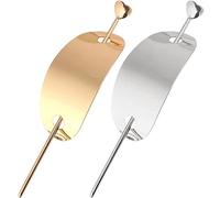 Beaupretty 2piezas Horquilla de Aleación Galvanizada Dorada Pelo Accesorios Coletero para Moño Pinzas Tipo Jaula para Mujer