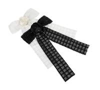 Beaupretty 2piezas Horquilla Estilo Clásico Lazo para Mujer Accesorios Pelo de Flores de Tela Diseño de Pasador Coreano para Fiestas Bodas y Eventos de Cumpleaños