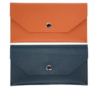 Beaupretty 2piezas Mini Billetera Tipo PU Leather sobre Económico y Delgado para Guardar Dinero Billetera Compacta para Mujer para Bodas y Eventos