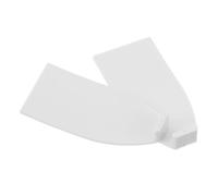 Beaupretty 2piezas Parche De Cabeza De De Violín Abs Protector De Punta De Accesorio De Reparación Mejora La Estabilidad y Resonancia De Graves Conciertos y Prácticas