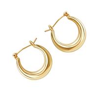 Beaupretty 2Piezas Pendientes Simples para Mujer Joyería de Duradera para Ocasiones Especiales