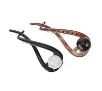 Beaupretty 2piezas Pinza Pelo Mujer Horquilla Pelo Chino Pinza Cabello Lazo De Diadema Bohemia