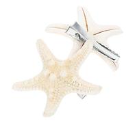 Beaupretty 2piezas Pinzas Pelo De De Mar De Horquilla De Playa Para Mujeres y Niñas