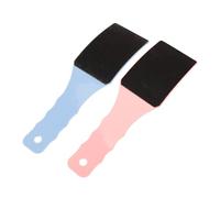 Beaupretty 2piezas Raspador De Pies Doble Cara Para Exfoliar y Eliminar Piel Muerta Mango Curvo Ergonómico Herramienta Suave Para Callos y Durezas