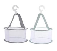 Beaupretty 2piezas Secado Colgante Para Brochas De Maquillaje Esponjas y Cestas De Secado Para Rápido y Almacenamiento De Herramientas De Maquillaje Baño o Tocador