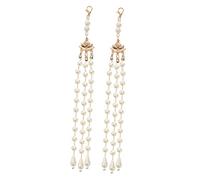 Beaupretty 2piezas Tocado De Horquilla De Larga Colgante Para Accesorios De Cabello Con Cadena De De Colgante Estilo Vintage Chino Para Decoración De Fiesta
