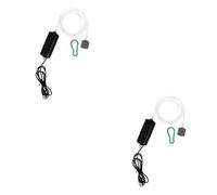 Beaupretty 2piezas USB Bubbler Oxigenador para Acuario Bomba De Portátil para Peceras Pequeñas y Medianas Diseño Silencioso para Pesca y Tranquilos