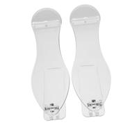 Beaupretty 2piezas Zapatero Transparente Organizador De Zapatillas Estante para Guardar Pantuflas Expositor De Tacones Altos para Entrada
