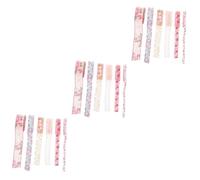 Beaupretty 3 Juegos Cinta Floral Coleteros Scrunchies Decoración De Vacaciones Adornos Pelo Festival Cintas Pelo Cintas De Estilo Elegante Cinta De Embalaje Artesanal Poliéster 6 Rollos * 3