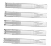 Beaupretty 3 Juegos Embotellado Varita Mágica Gel Botellas Brillo Tinte Reutilizable Recargable Dispensador Pasta Transatlántico Rociar Varitas Tapas Páginas 5 Piezas * 3