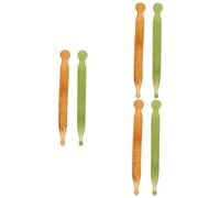 Beaupretty 3 Juegos Tabla De Masaje Muscular Punto De Presión Pluma De Acupuntura Palo De Cara Head Massager Masajeador Brazos Masajeador Portátil Herramientas De Masaje Resina 2 Piezas * 3