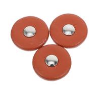 Beaupretty 3 Piezas Almohadillas de Cuero para Saxofón de Reemplazo para Válvula de Agua y Llave de Saliva Compatibles con Saxofón Trompeta y Trombón Duraderas y Adaptables para Música