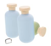 Beaupretty 3 Piezas Combinación de Botella de Lavado Botellas de Viaje para Artículos de Tocador para Champú y Acondicionador Uso Hotel o Viaje