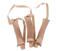 Beaupretty 3 Piezas de Varillas Rizadoras sin Calor para Cabello, Rulos Jumbo de 27 Dorado para Ondas Grandes y Rizos Duraderos, sin Daño, Accesorios para Peinado Nocturno y Cuidado