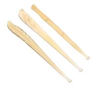 Beaupretty 3 Piezas Palillo De Oído Herramienta Para Limpiar Cerumen Cuchara Para Cerumen Herramienta Para Púas De Oídos Portátil y Seguro Casa Limpiador De Cera Oidos y