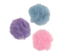 Beaupretty 3 piezas Peluda para Micrófono Lavalier Protector Antiviento Clip Micrófono Reducción Ruido Viento para Entrevistas y Transmisiones Compatible y Fácil de Instalar