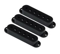 Beaupretty 3 piezas Pickup Cover para Guitarra Eléctrica de Plástico Abs Resistente Funda para Single Coil y Humbucker Recambio para Partes de Guitarra