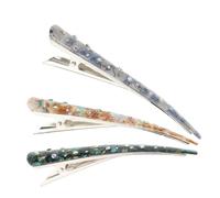 Beaupretty 3 Piezas Pinzas de Acrílico con para Mujer de Clips Elegantes para Bodas y Fiestas Accesorios Brillantes para Cabello Pasadores Decorativos para Niñas