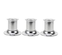 Beaupretty 3 Piezas Rollo Gorro extintor de moxibustión quemador de incienso Titulares y Extinguidor moxa acero extintor de moxa tapón extintor para moxa extintor palo moxa Acero inoxidable