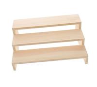 Beaupretty 3 Piezas Soporte de Exhibición de Anillos de Madera Set de Organizador de Joyas Estante de Almacenamiento para Anillos Diseño Práctico y Compacto para Hogar y Tienda