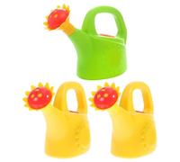 Beaupretty 3 regaderas para niños: Adorable regadera de Dibujos Animados, Juguete de baño Divertido para la educación temprana de los niños - Regadera de plástico portátil para niños pequeños, para