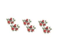 Beaupretty 3 Series Broche Granada Retro Para Mujeres Accesorio Para Celebraciones De Madre Y Cómodo 2 Piezas X 3