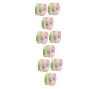 Beaupretty 3 Series Cinta De Aislamiento De Pestañas Almohadillas Para Pestañas Sello Extensiones Latigazos Tenue Flojo Cintas Removedor De Pegamento Para Pestañas Cinta No Tejida 6 Rollos*3