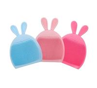 Beaupretty 3 Uds Cepillo Facial Depurador De Baño Para El Cuerpo Depurador De Cara Champú Masajeador De Cuero Cabelludo Bebé Depurador De Cara Cepillo De Ducha De Bebé Esponja De Baño De