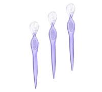 Beaupretty 3 Uds Dermaplane Maquinilla De Afeitar Para Mujer Cara Ceja Afeitadora Para Mujer Mano Escobilla De Goma Facial Maquinilla De Afeitar Ceja Moldeadora Eléctrica Ceja Recortadora